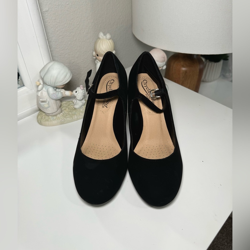 Cityclassified Comfort Black Heels
